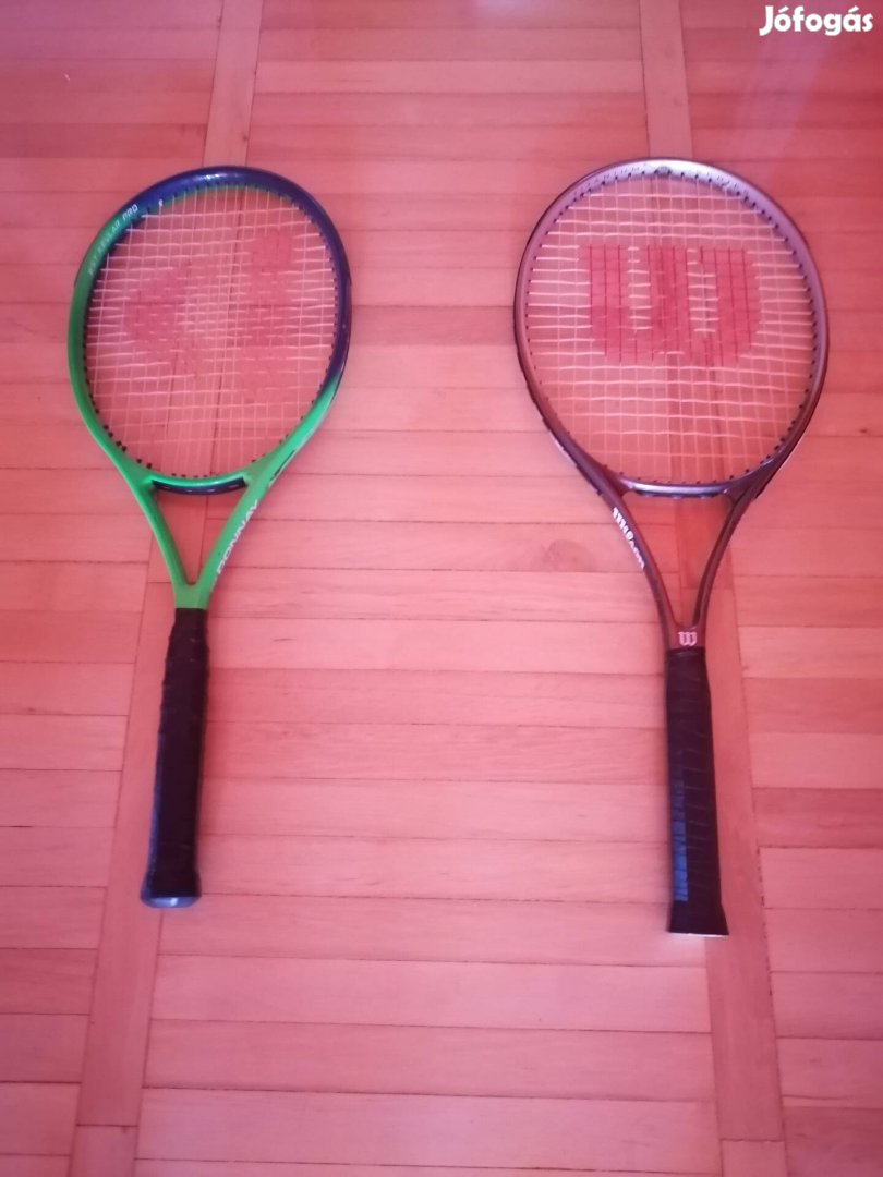 Wilson Titánium Donnay teniszütők  