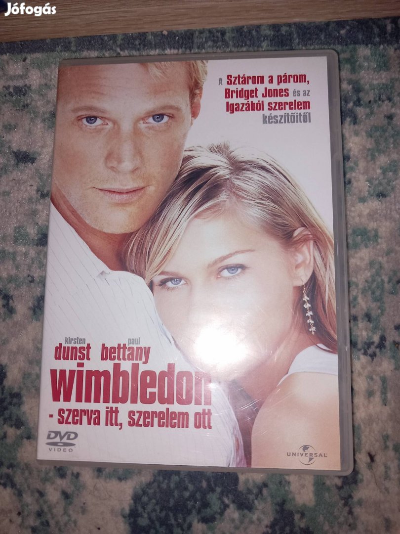 Wimbledon Szerva itt szerelem ott DVD Film