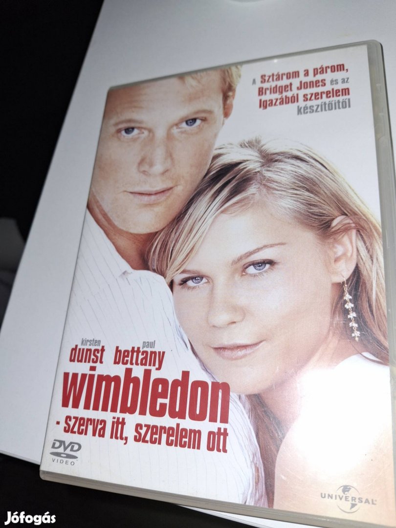 Wimbledon Szervavitt szerelem ott DVD Film