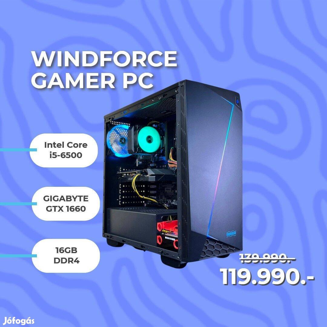 Windforce Gamer PC : Core I5 / Gigabyte Gtx 1660 OC 6GB / 16GB DDR4