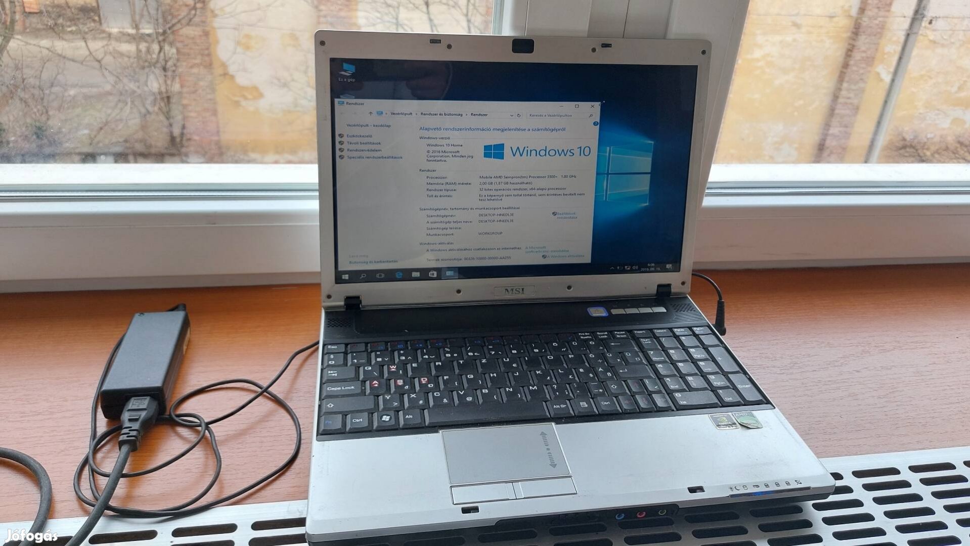 Windows 10-es laptop eladó Budapesten 