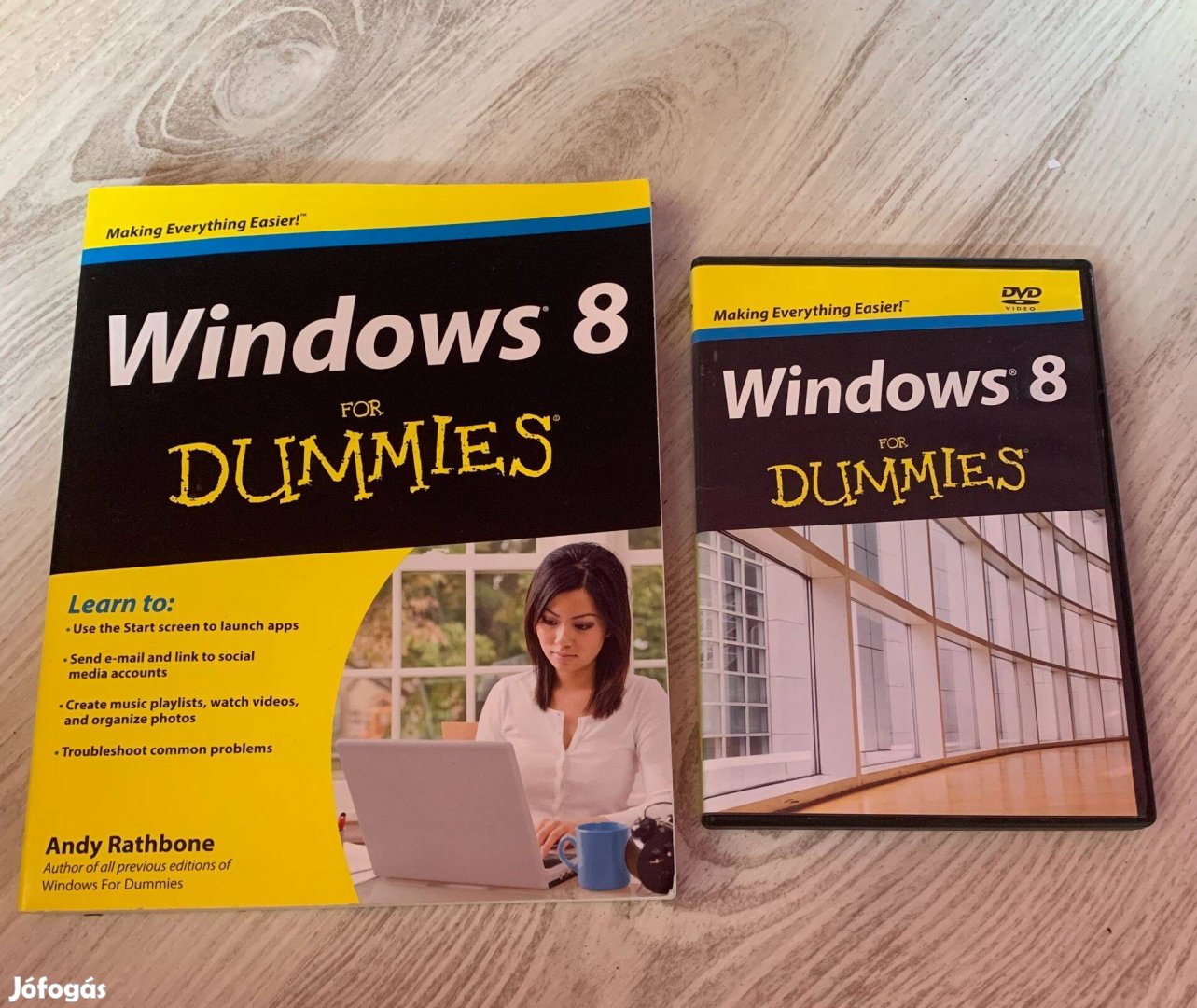 Windows 8 for Dummies Könyv + DVD