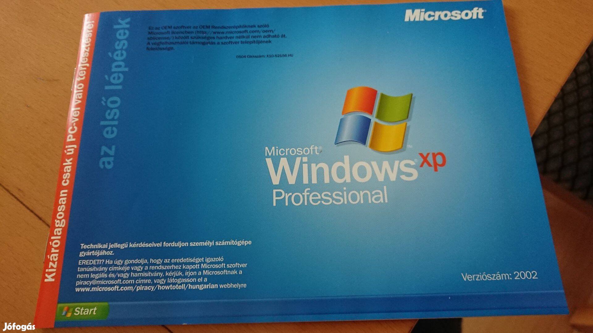Windows XP füzet