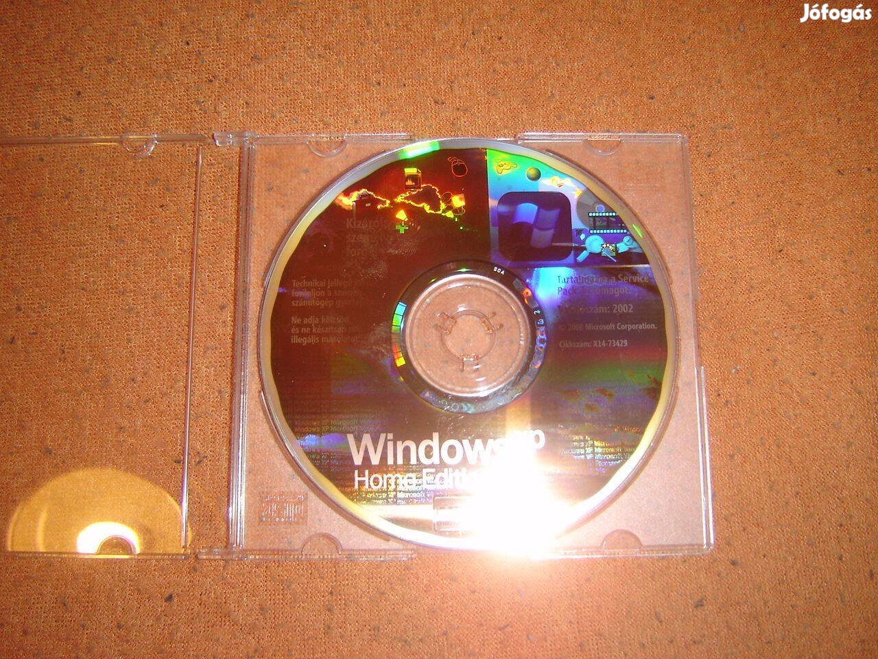 Windows XP telepítő lemez