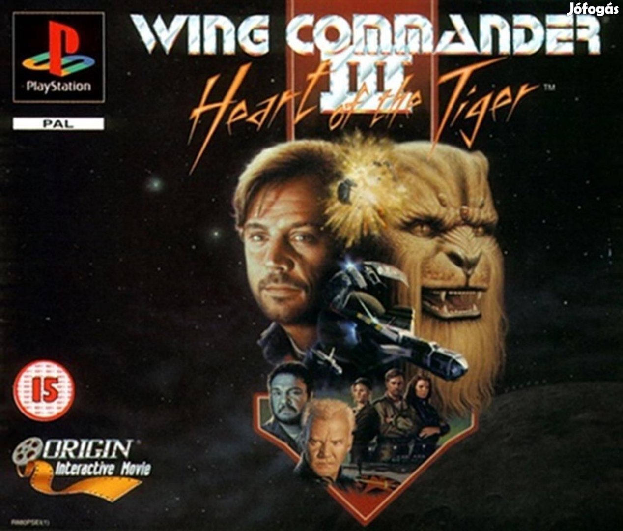 Wing Commander III Heart of the Tiger (4Disc), Boxed PS1 játék