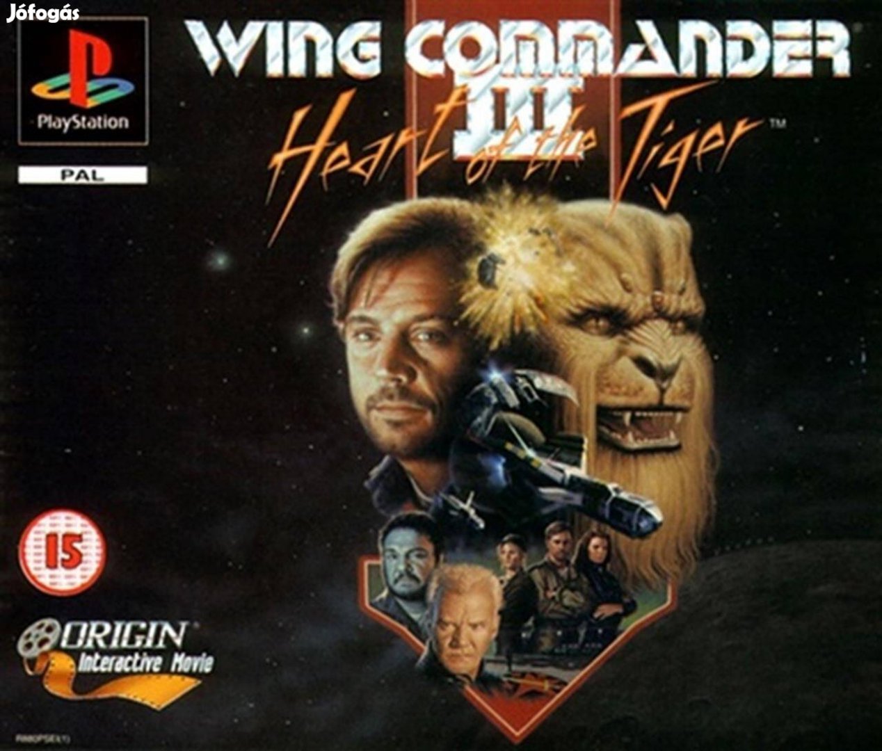 Wing Commander III Heart of the Tiger (4Disc), Mint PS1 játék