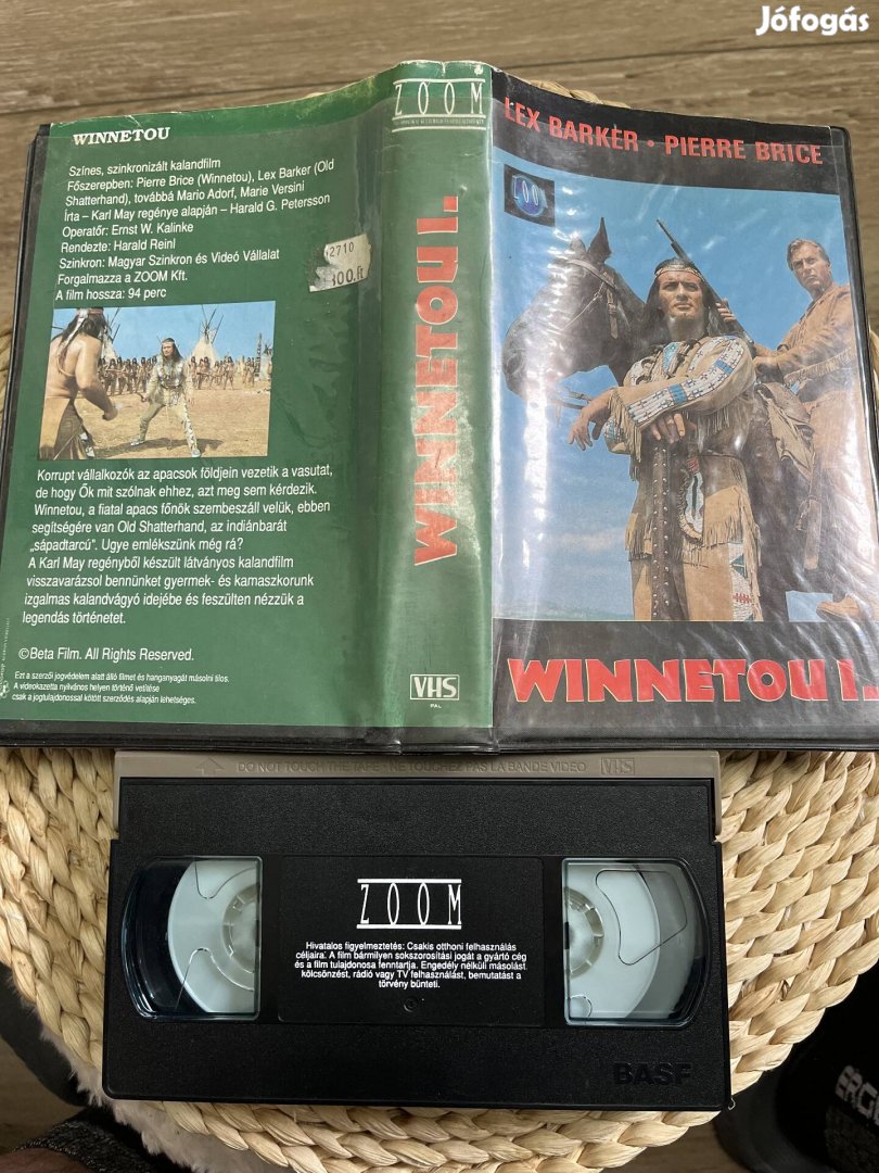 Winnetou 1 vhs