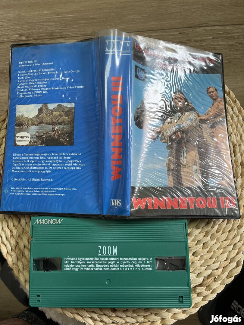 Winnetou 3 vhs