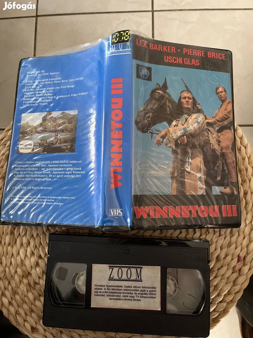 Winnetou 3 vhs film