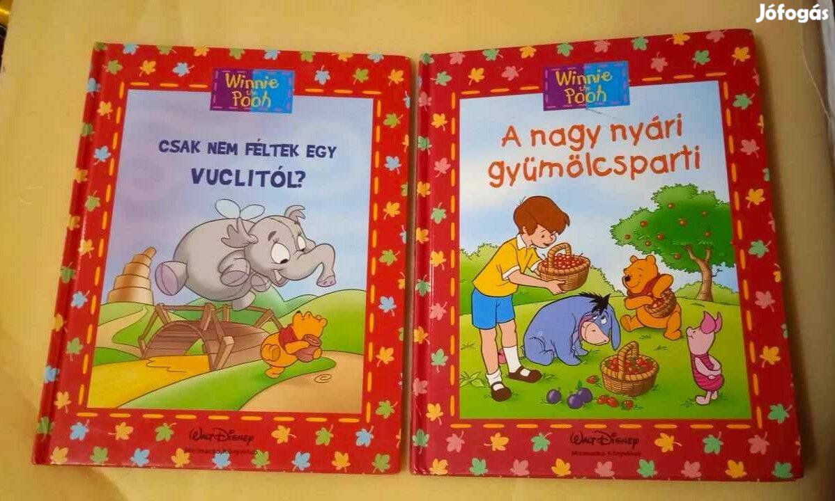 Winnie the Pooh 2 kötet Disney Micimackó Könyvklub