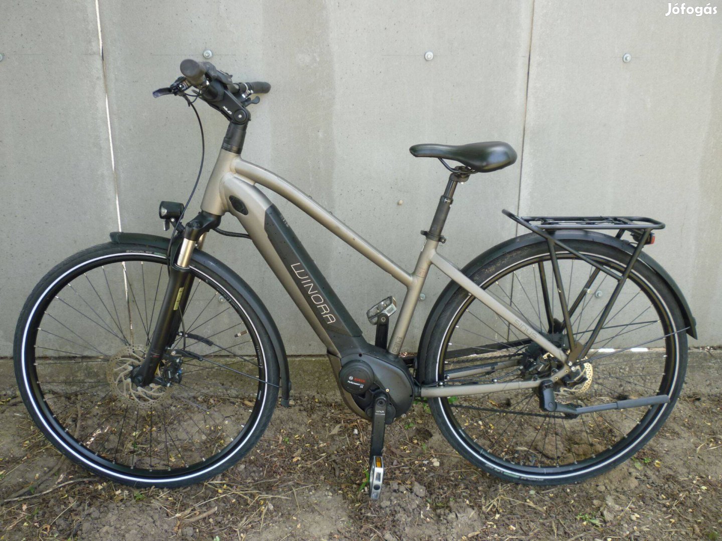 Winora 28 elektromos kerékpár bosch 3