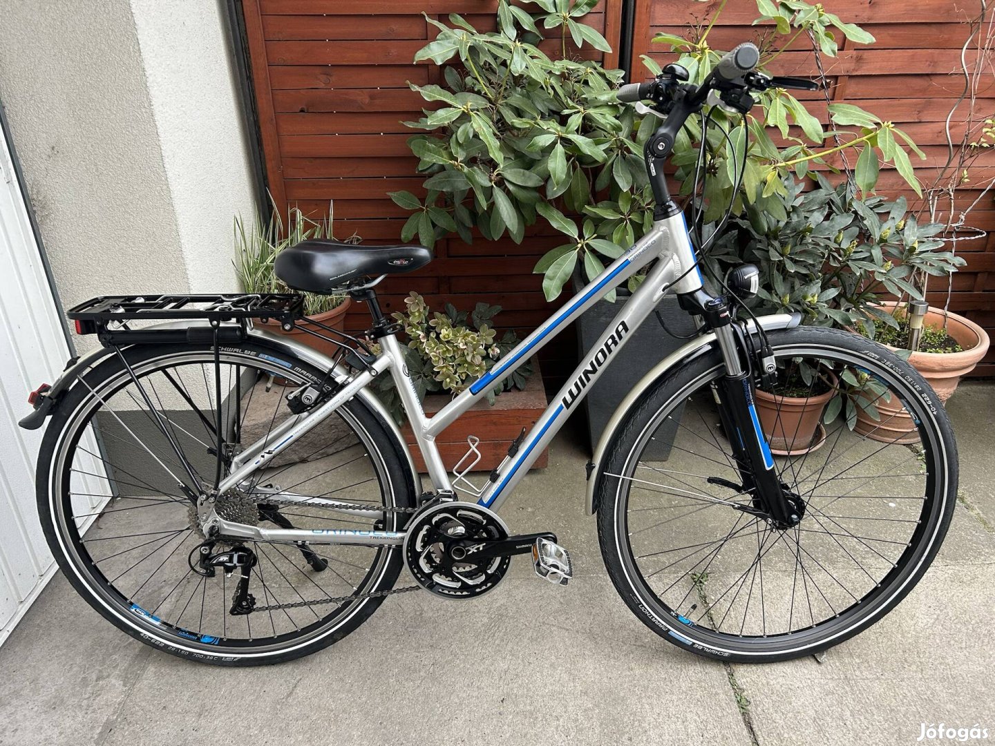 Winora Orinoco 28" alu trekking 3*10 seb (45) kerékpár 