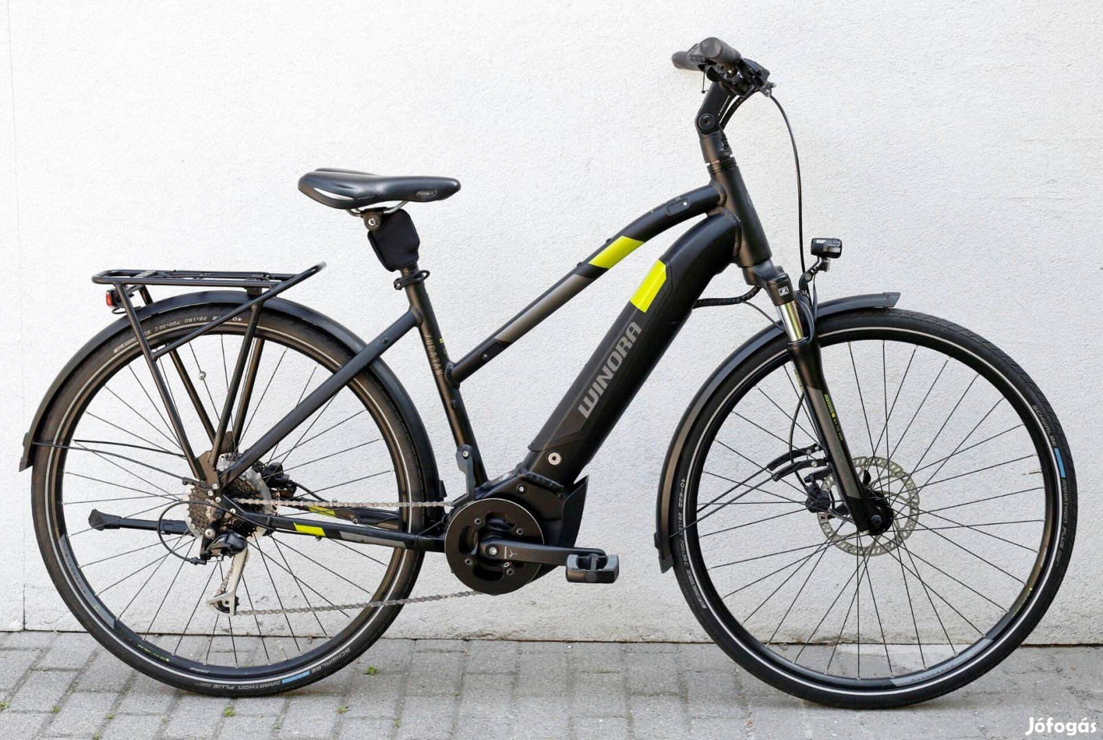 Winora Yucatan I9 28" alu Trekking ebike kerékpár (S-M)