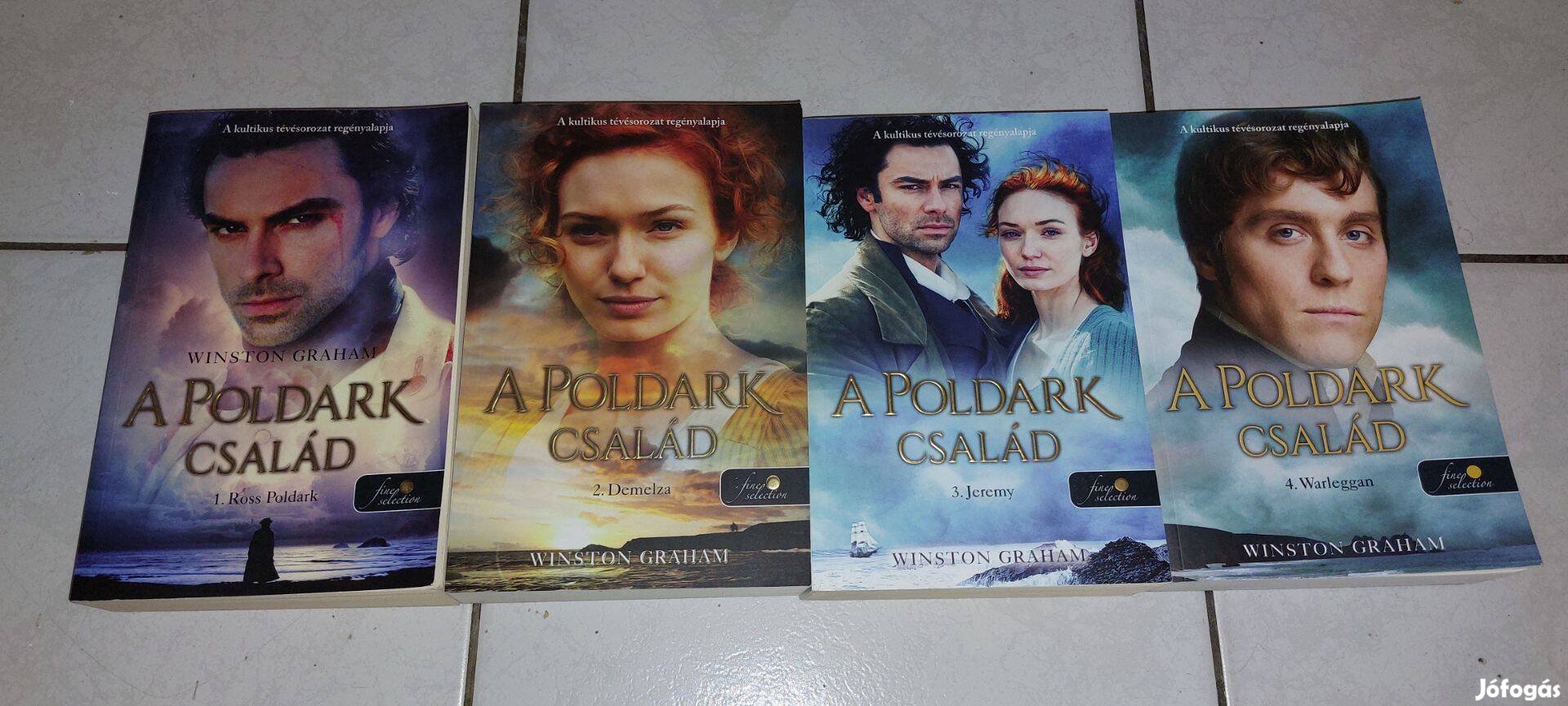 Winston Graham - A Poldark család 1-4 kötet