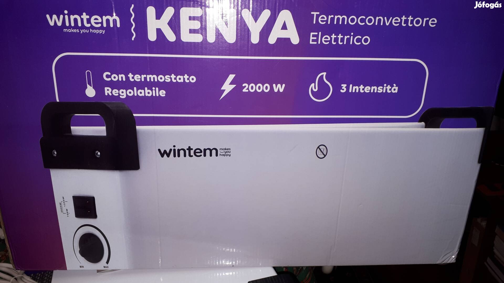 Wíntem KENYA Termokonvektor  , új állapotában , 30 ezerért .