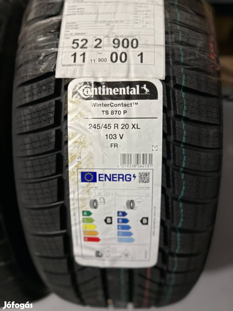 Wintercontact TS 870 P 245/45 R20 103V FR téli gumi