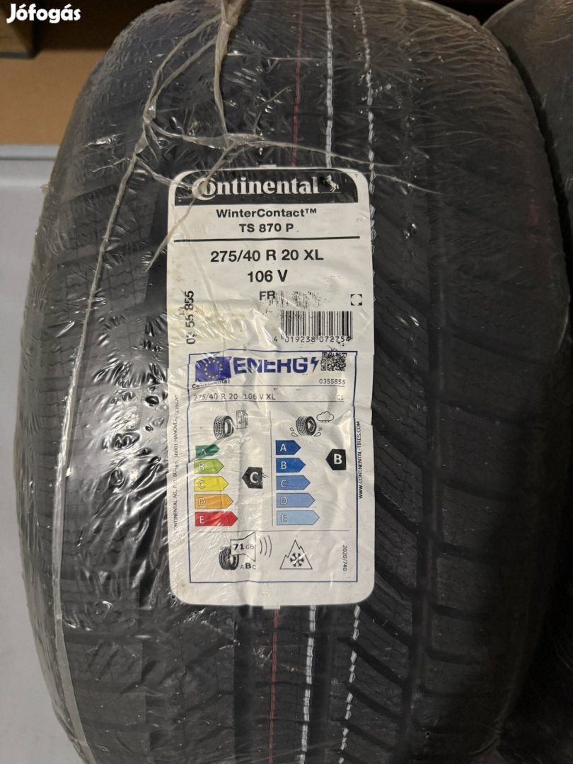 Wintercontact TS 870 P 275/40 R20 106V FR téli gumi