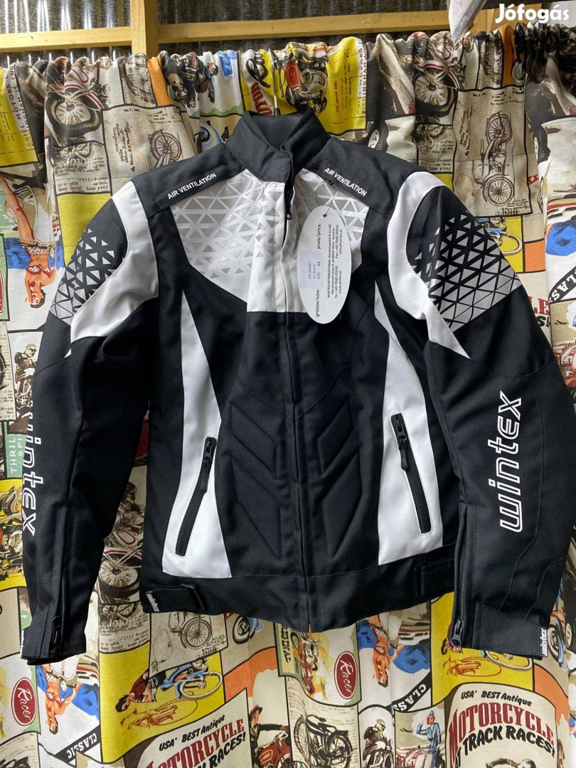 Wintex Új női motoros kabát M és L méretben