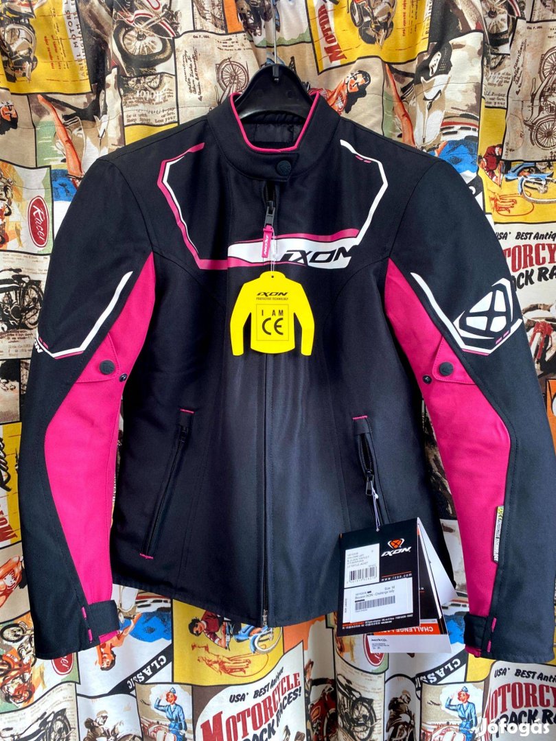 Wintex Új női motoros kabát S méretben