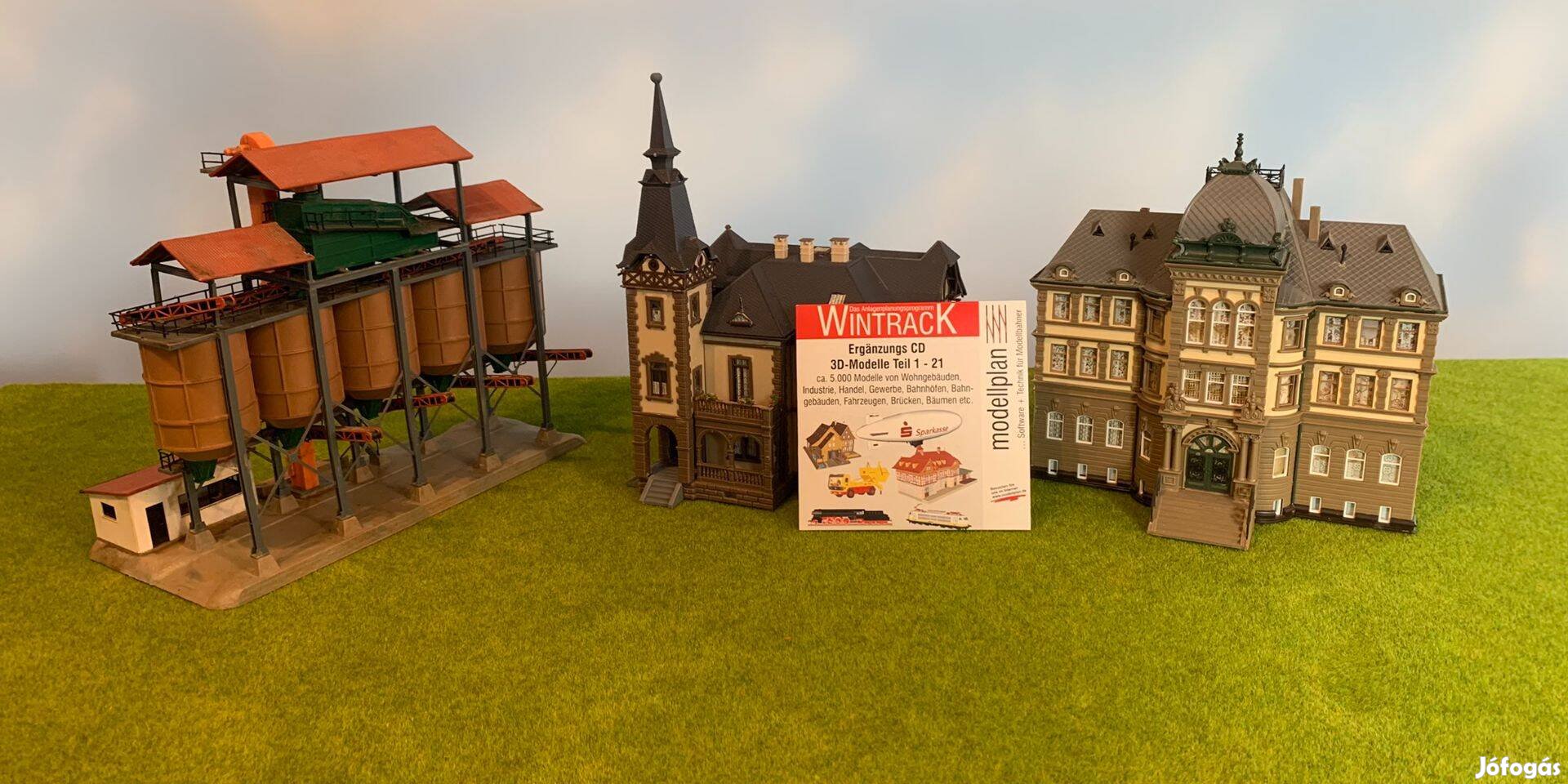 Wintrack 3D terepasztal tervezőprogramhoz 3D objektum CD-k (1-21)