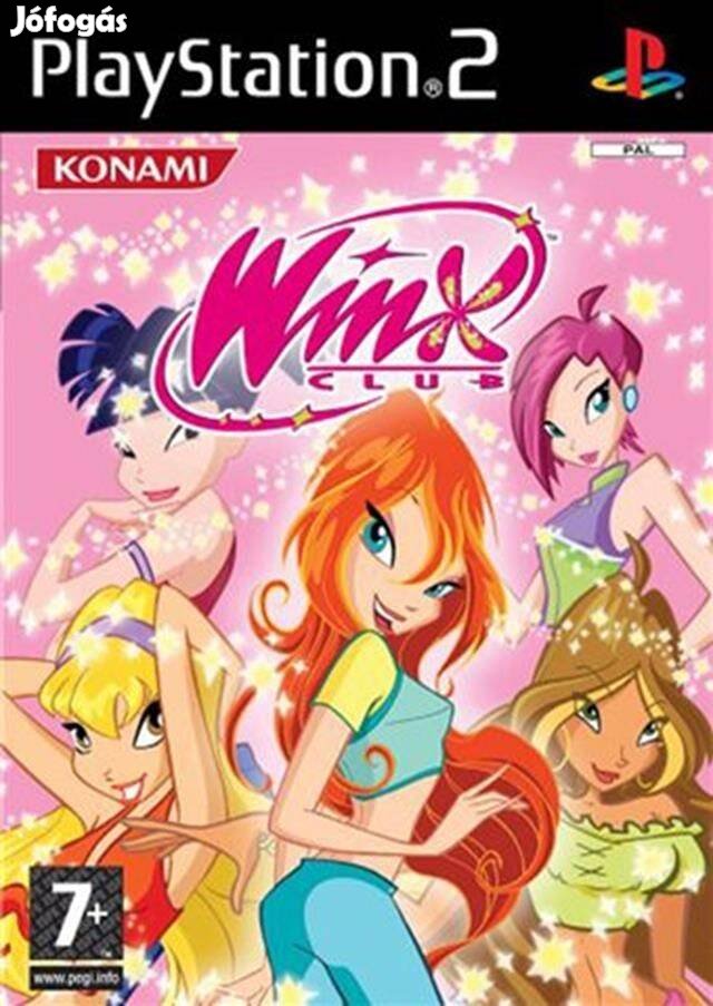 Winx Club eredeti Playstation 2 játék