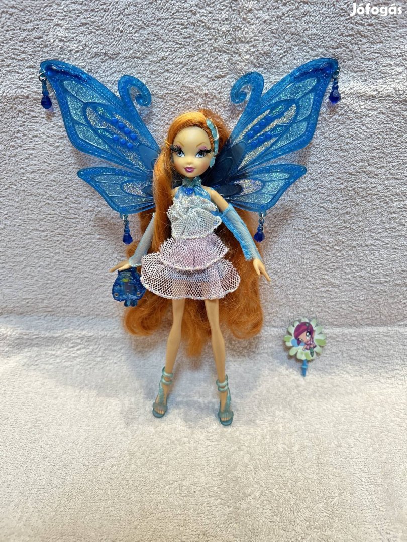 Winx club Enchantix Bloom tündér baba - Pixie fly