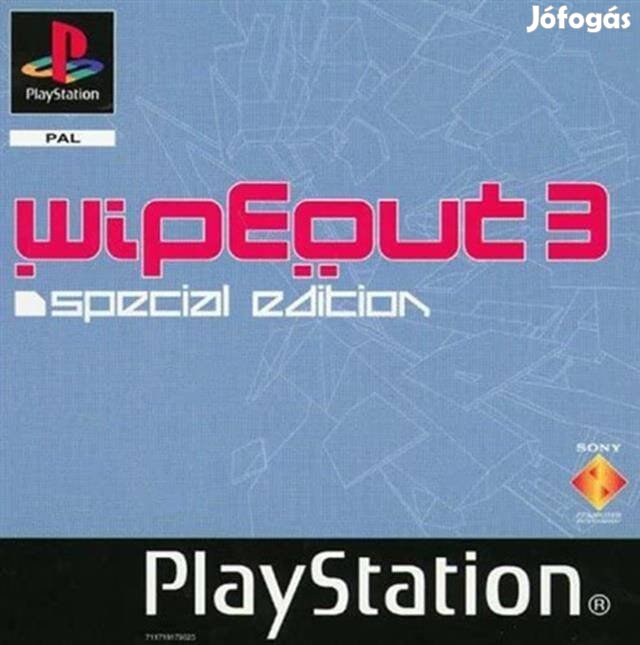 Wipeout 3, Special Ed., Boxed PS1 játék
