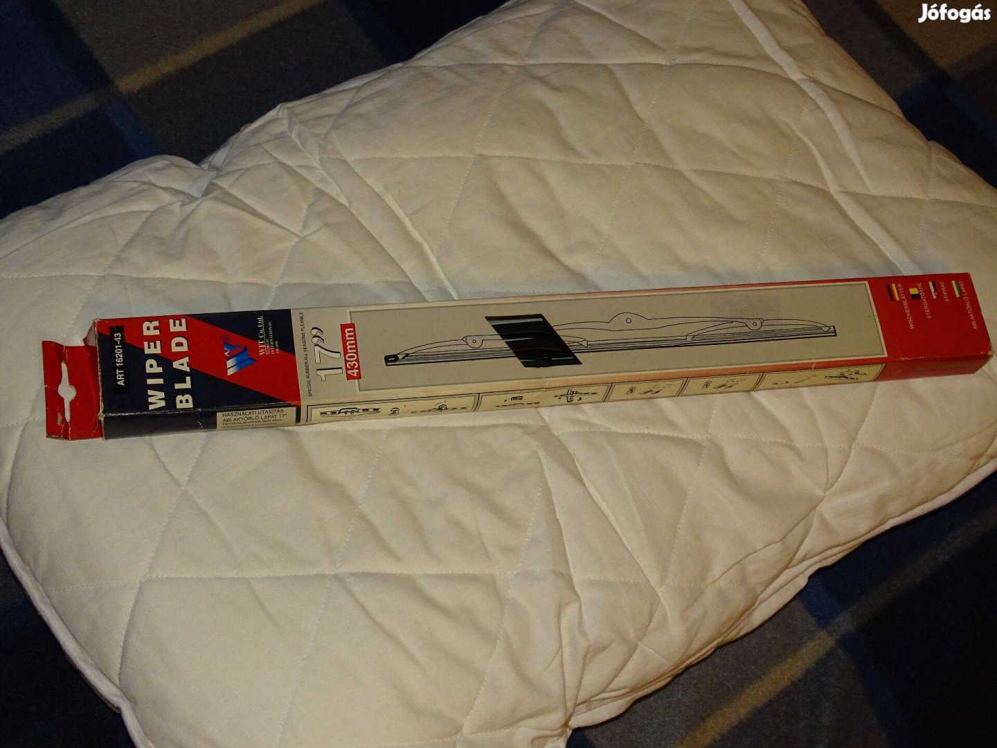 Wiper Blade 17 430 mm ablaktörlő lapát Új