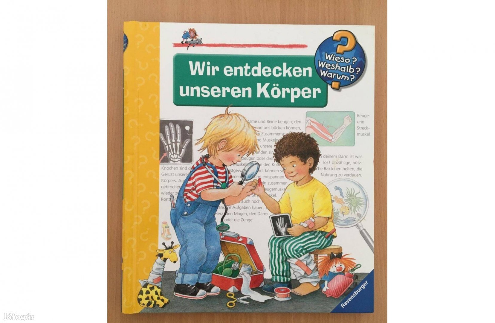 Wir entdecken unseren Körper című, német nyelvű könyv