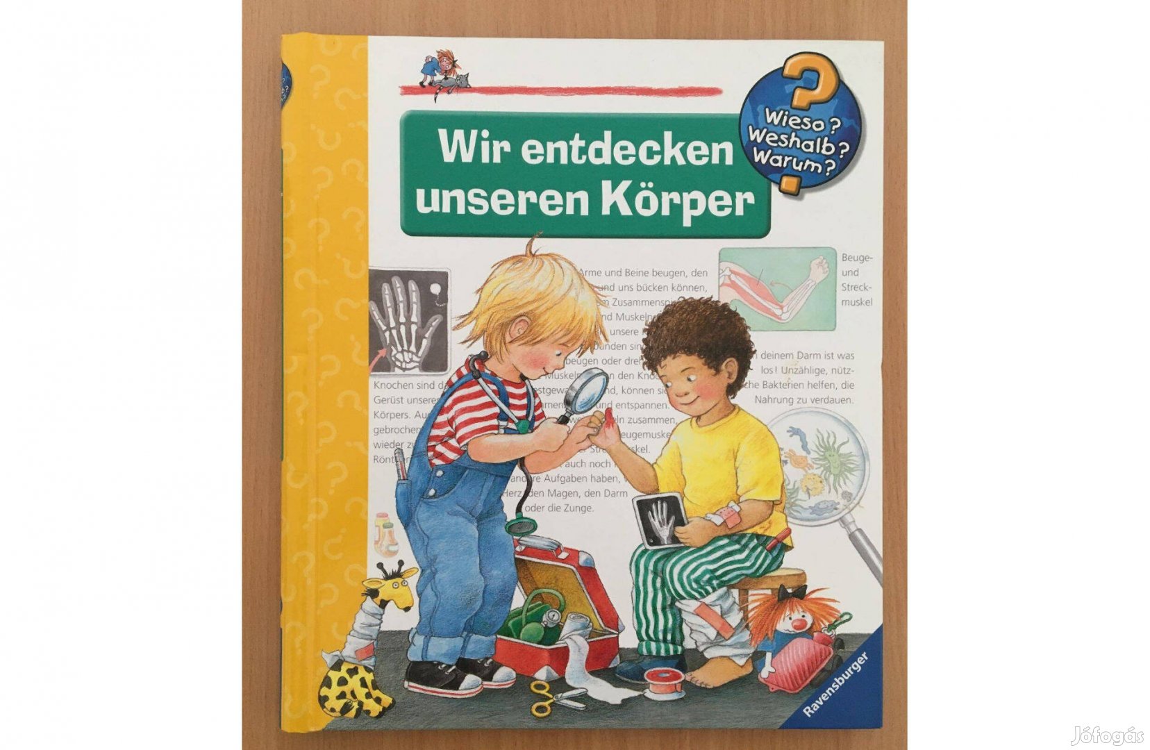 Wir entdecken unseren Körper című, német nyelvű könyv