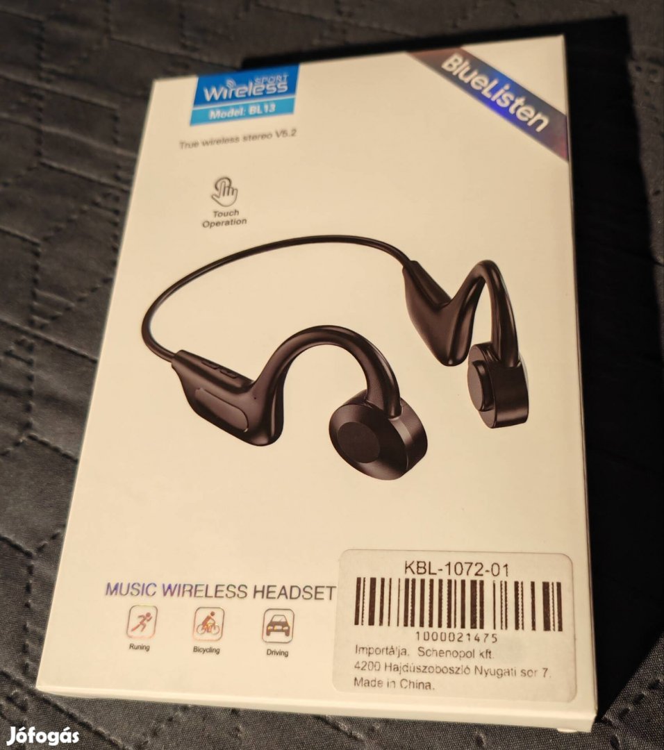 Wireless headset Bluelisten