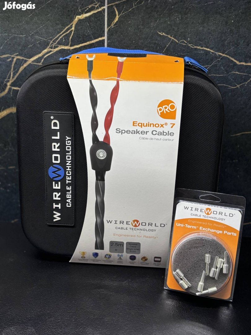 Wireworld equinox hangfal kábel 