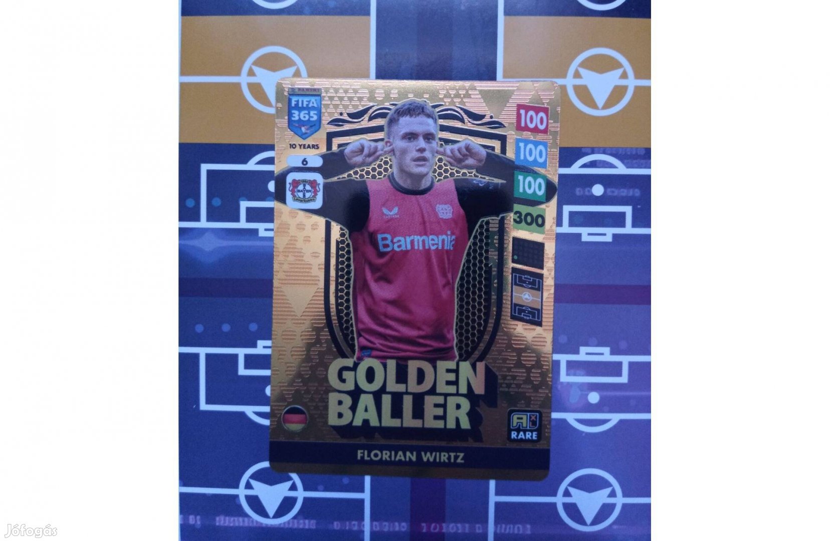 Wirtz (Leverkusen) Fifa 365 2025 Golden Baller Top Master kártya