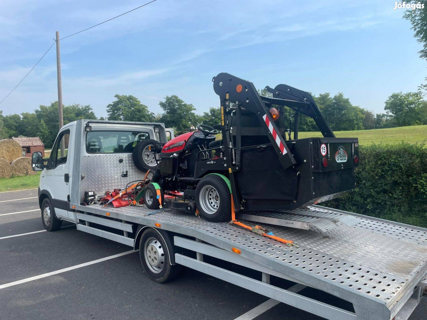 Wisconsin Kubota Fűnyíró Traktor Gazvágó