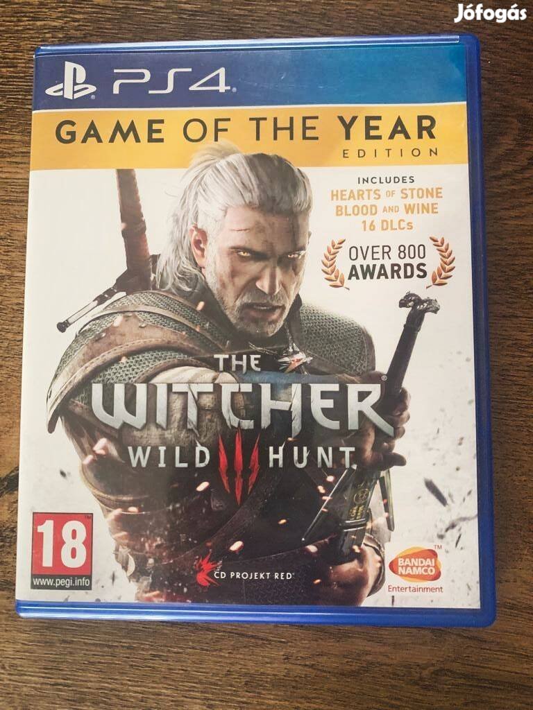 Witcher 3 GOTY PS4 / PS5 játék (Game of the Year, Witcher III)