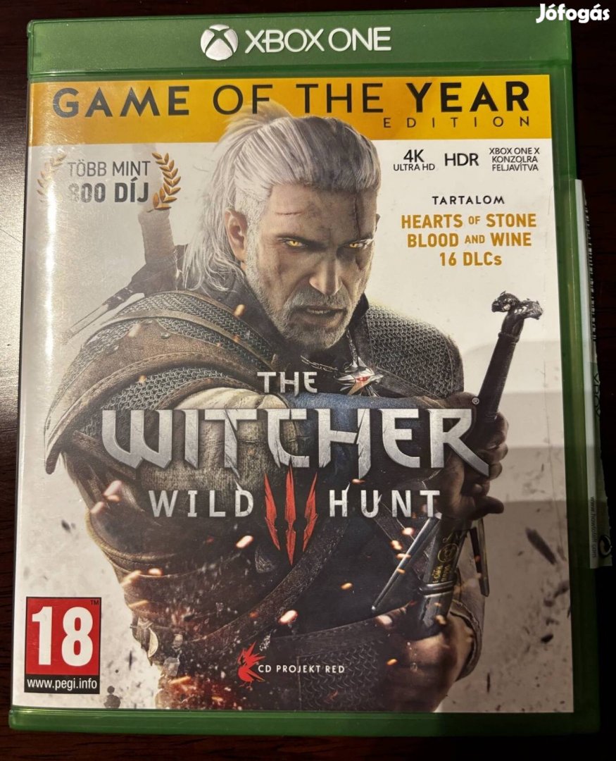 Witcher 3 Xbox One játék