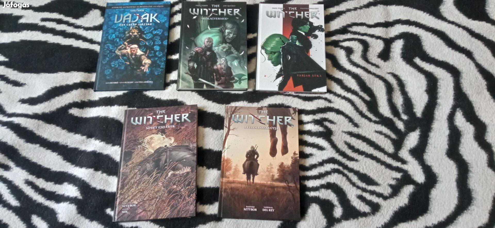 Witcher képregények (5db,magyar)