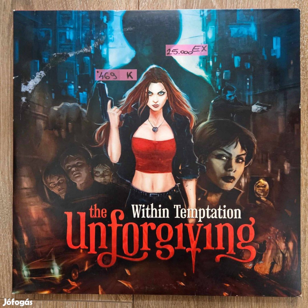 Within Temptation The Unforgiving bakelit lemez, hanglemez LP (469)