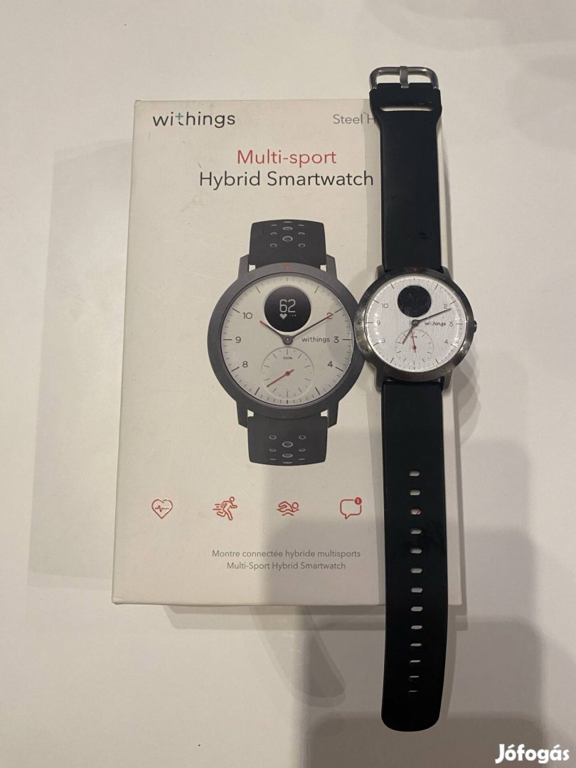 Withings Steel HR Sport 40mm okosóra 30 nap 1 töltéssel