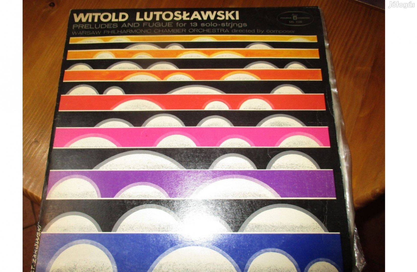 Witold Lutoslawski bakelit hanglemez eladó