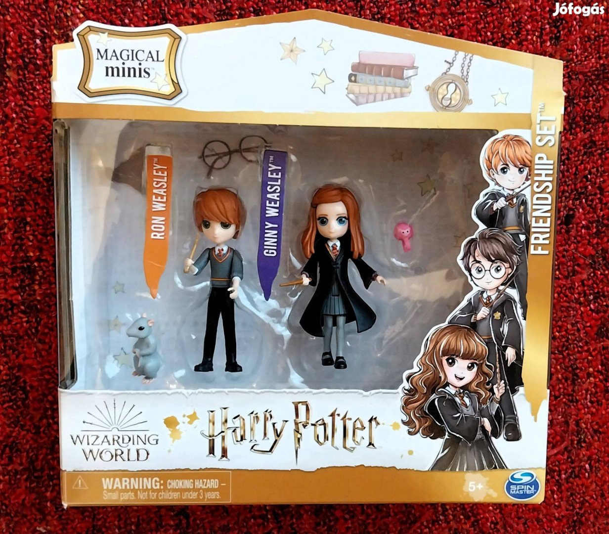 Wizarding World Harry Potter figurák: Ron és Ginny, Magical Minis