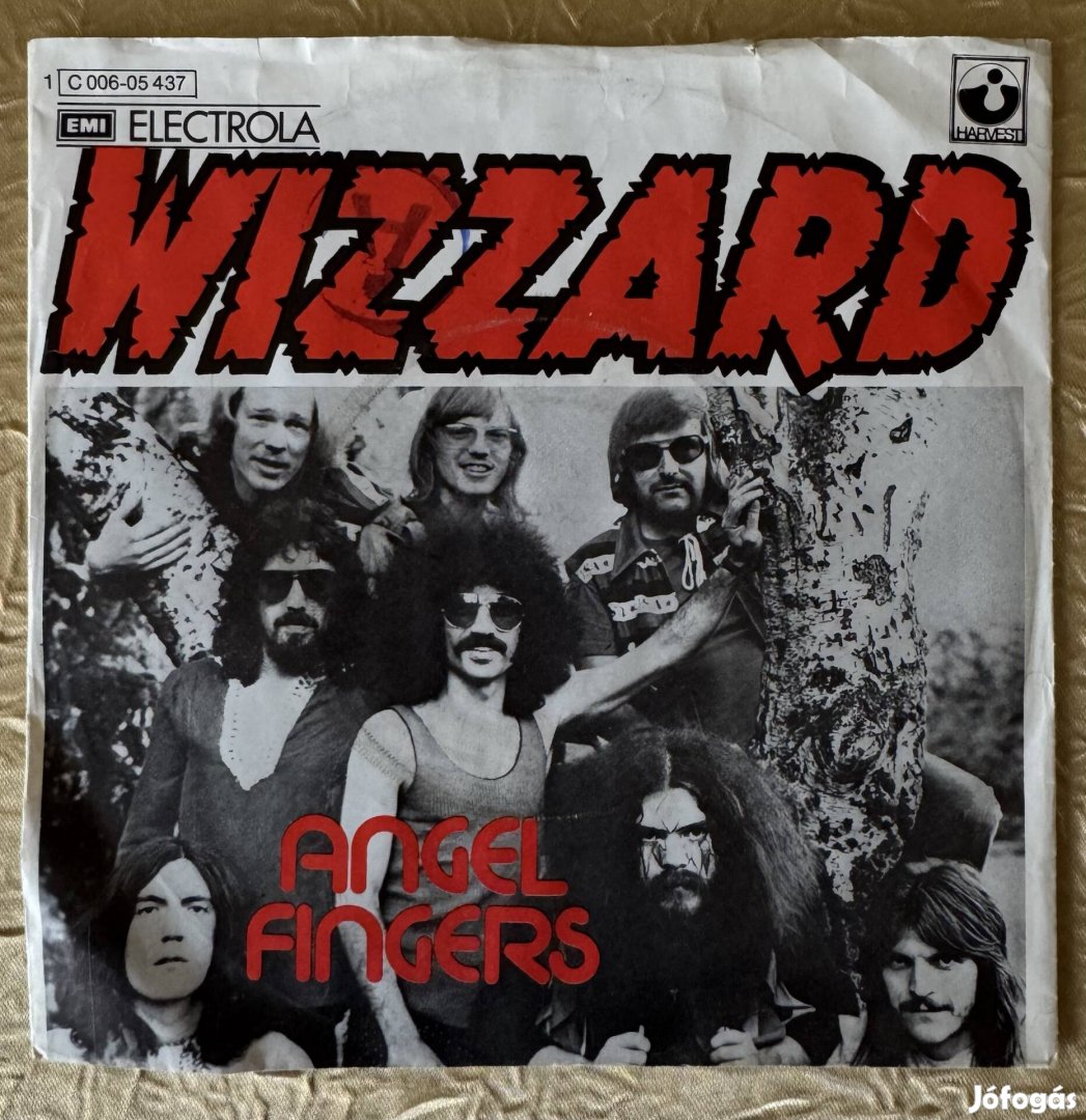 Wizzard Angel Fingers német maxi single bakelit hanglemez