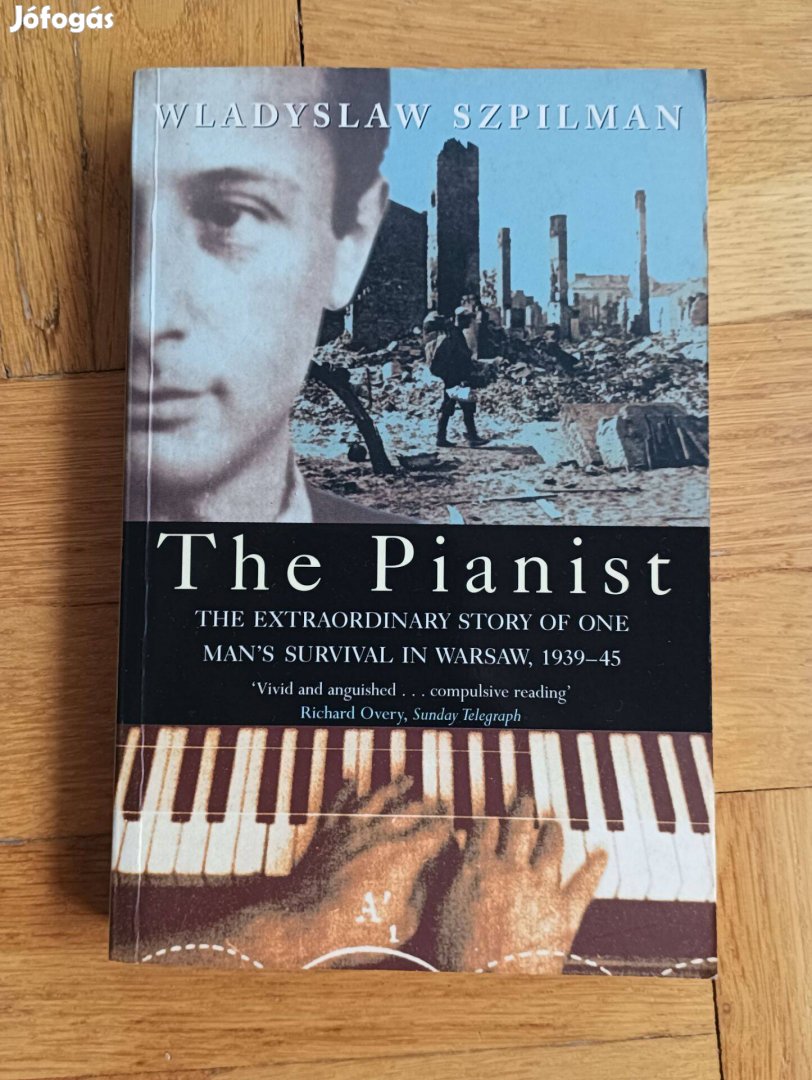 Wladyszlaw Szpilman: The pianist (A zongorista) - könyv tiszta új, ang