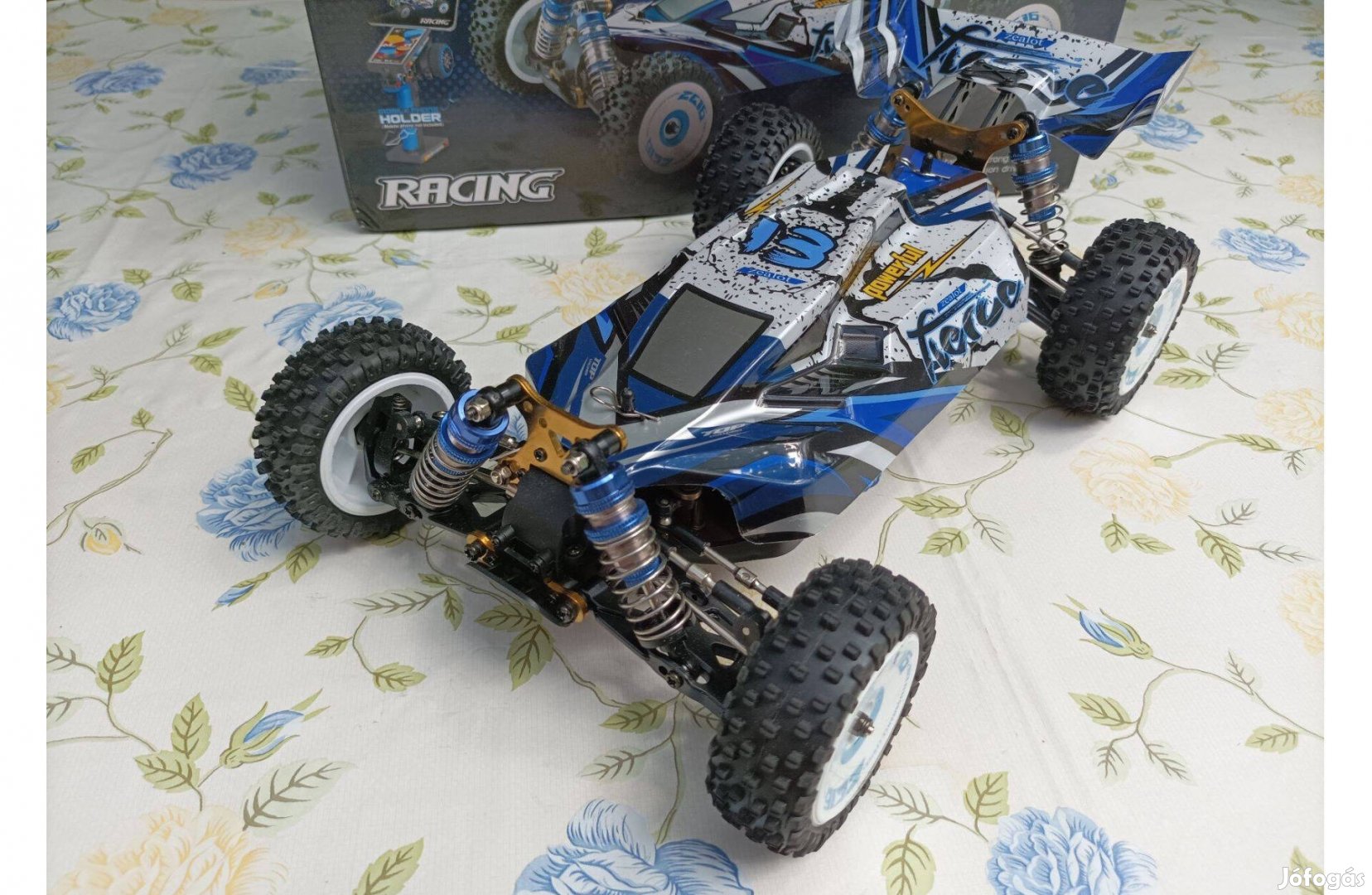 Wltoys 124017 típusú rc autó (Új, 75km/h, 4WD) eladó!