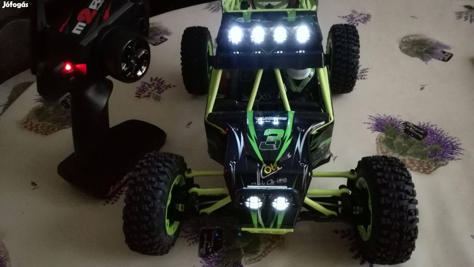 Wltoys 12428 típusú új rc buggy (50km/h/4WD) eladó!