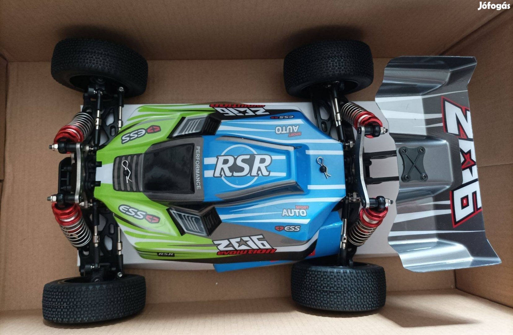 Wltoys 144001 típusú új rc autó (60km/h, 4WD) eladó!