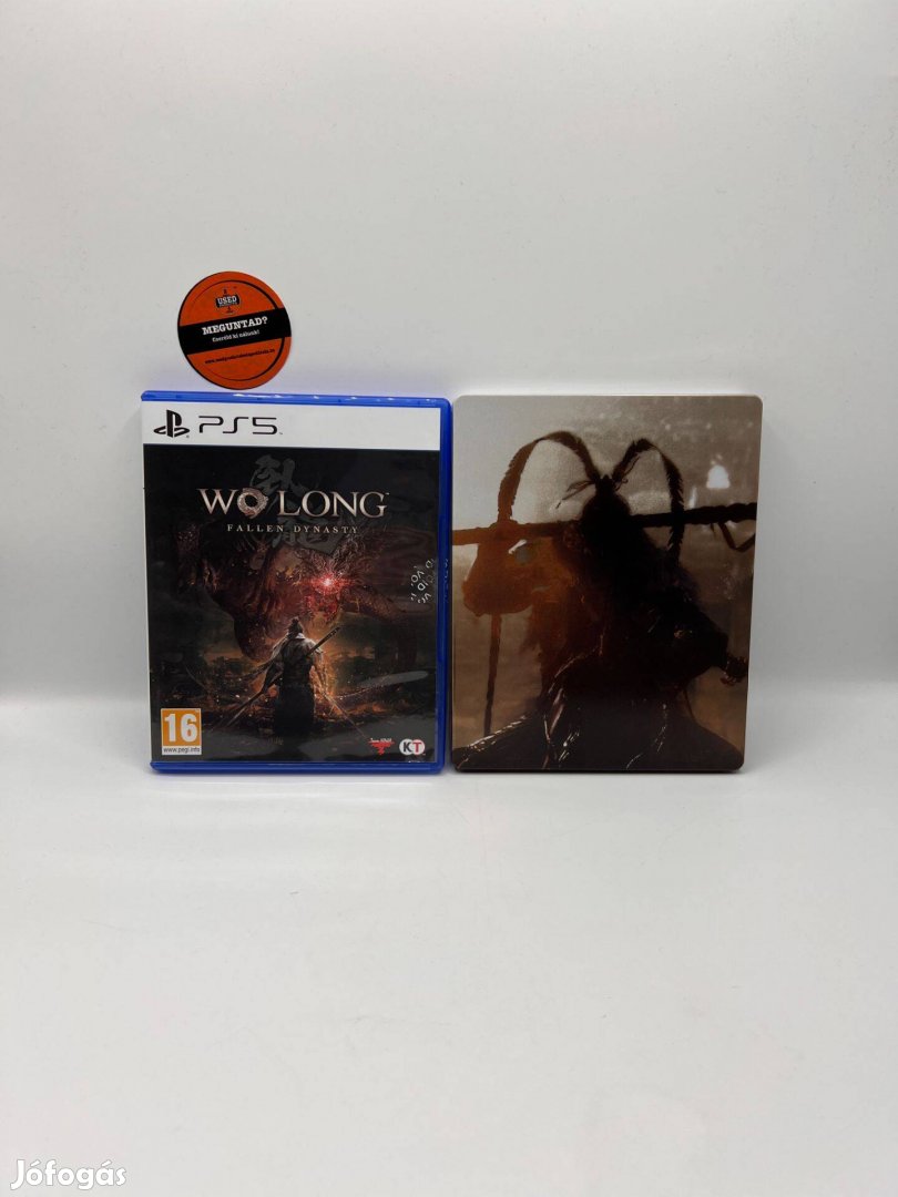 Wo Long: Fallen Dynasty Steelbook kiadás - PS5 játék, használt