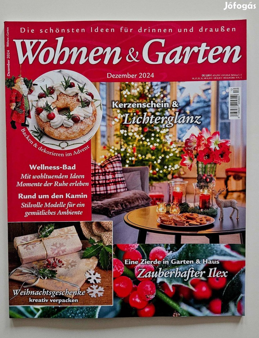 Wohnen & Garten német nyelvű magazin 2024/12