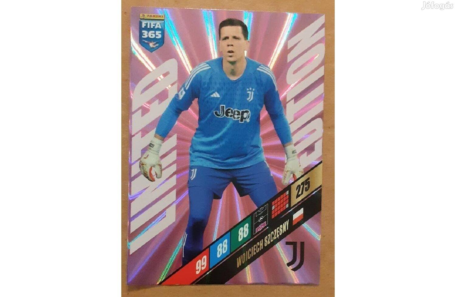 Wojciech Szczesny Juventus Limited focis kártya Panini FIFA 365: 2024