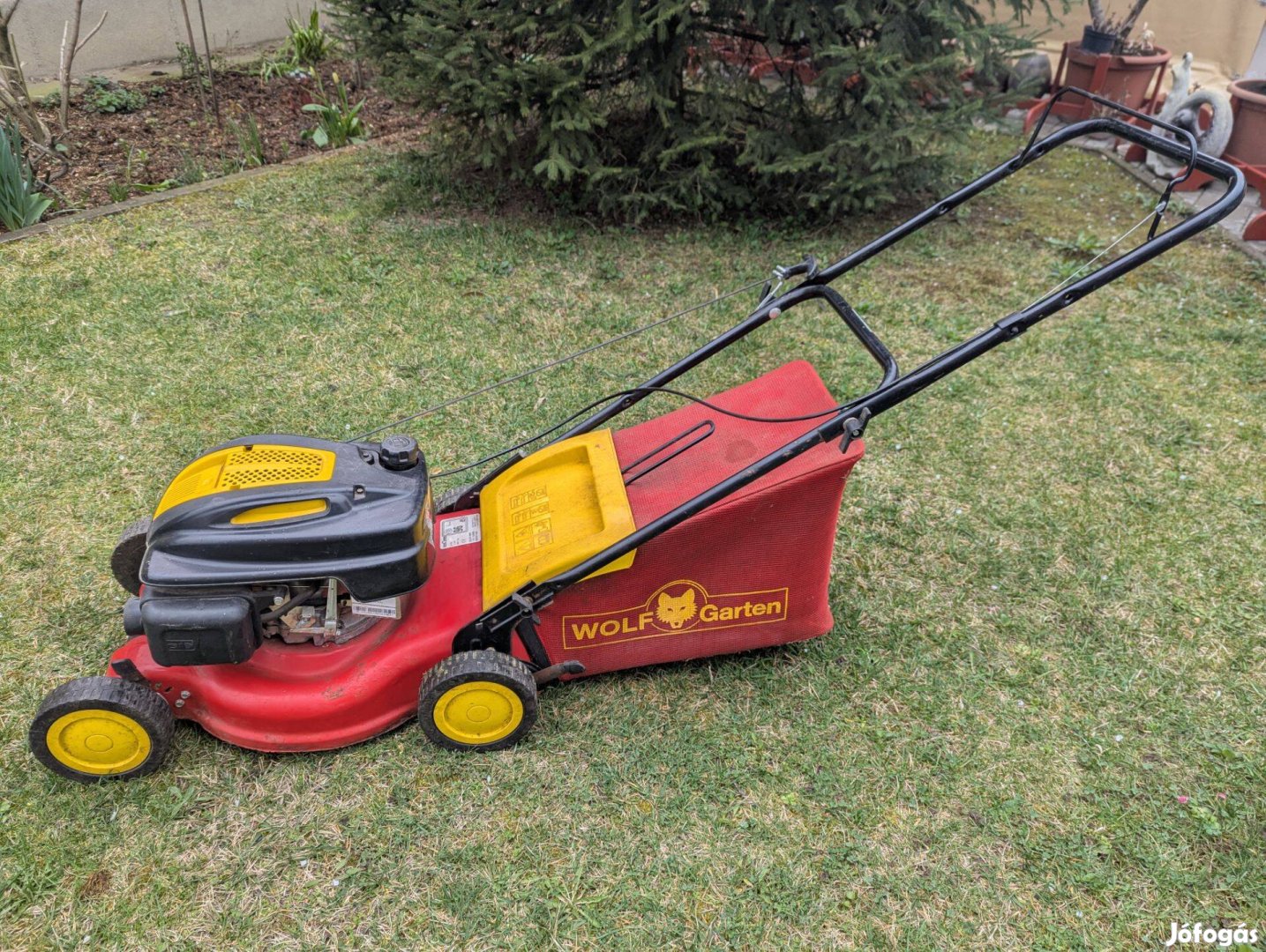 Wolf Garten benzines fűnyíró